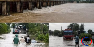 रीवा में बारिश बनी आफत: सड़कें बनीं दरिया, घरों में घुसा पानी, नदी-नाले उफान पर