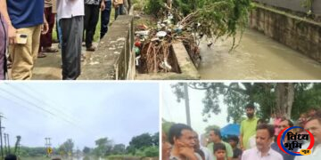 रीवा में बारिश से बिगड़े हालात के बीच डिप्टी सीएम राजेन्द्र शुक्ल ने संभाला मोर्चा, जलमग्न इलाकों का किया दौरा. 55 रीवा में बारिश से बिगड़े हालात के बीच डिप्टी सीएम राजेन्द्र शुक्ल ने संभाला मोर्चा, जलमग्न इलाकों का किया दौरा.
