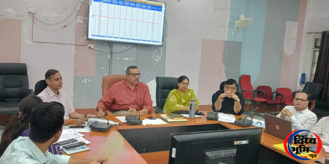 समय-सीमा बैठक में कलेक्टर ने दिए व्यापक दिशा-निर्देश, बारिश और बाणसागर के गेट खुलने की संभावना को देखते हुए रहें पूरी तरह सजग. 44 IMG 20260825 WA0012