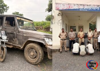 नीमच में नशे के नेटवर्क पर पुलिस का बड़ा प्रहार: 424 किलो डोडा चूरा जब्त, 3 तस्कर गिरफ्तार 49 नीमच में नशे के नेटवर्क पर पुलिस का बड़ा प्रहार: 424 किलो डोडा चूरा जब्त, 3 तस्कर गिरफ्तार
