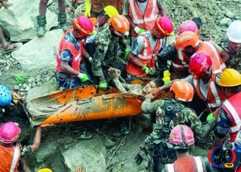 नेपाल में बाढ़ के बाद चिलीमे जलविद्युत सुरंग में बचाव अभियान तेज, 6 कामगारों की तलाश जारी