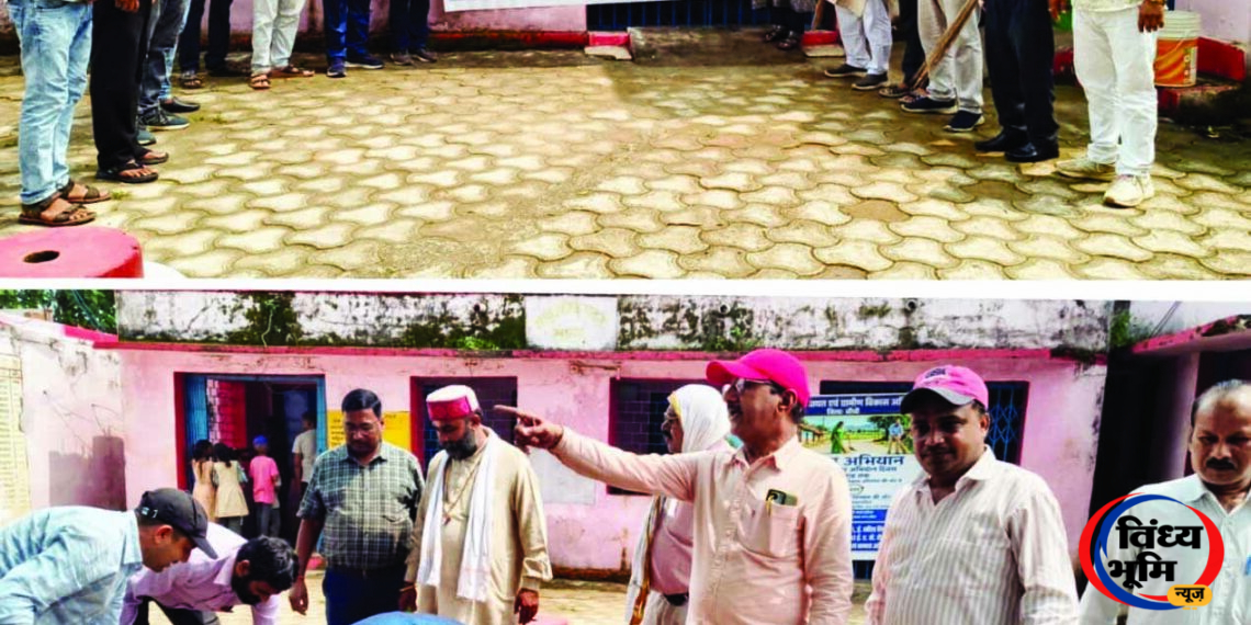 45 ग्राम पंचायत ताला में ग्रामीणों और अभियंता संघ का स्वच्छता अभियान