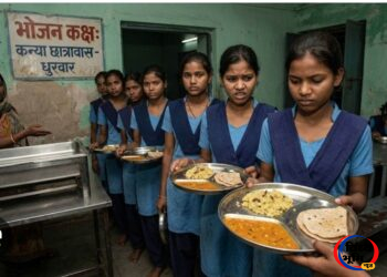 Sahdol News,भोजन और सुविधाओं से परेशान 32 आदिवासी छात्राएं, रात 3 बजे कलेक्टर से मिलने निकलीं पैदल