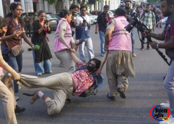 New Delhi,ज्ञानेश कुमार के इस्तीफे की मांग पर प्रदर्शन, हजारों लोगों को हिरासत में लेने का दावा; पत्रकारों की गिरफ्तारी पर उठे सवाल