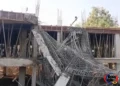 ग्वालियर में निर्माणाधीन सांदीपनी स्कूल की छत ढही, चार मजदूर घायल; निर्माण गुणवत्ता पर उठे सवाल